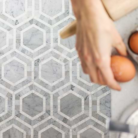 Marble Tile for Backsplash,Kitchen Floor,Kitchen Wall,Bathroom Floor,Bathroom Wall,Shower Wall,Shower Floor,Outdoor Wall,Commercial Floor