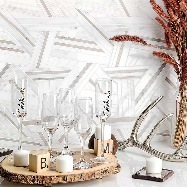 Kairos Moonshine Marble Tile