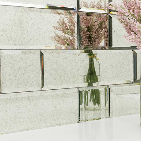 Mirror Tile for Backsplash,Kitchen Wall,Bathroom Wall