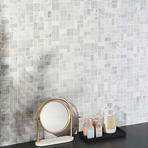Nature Antique Carrara Marble Honed Mosaic Tile