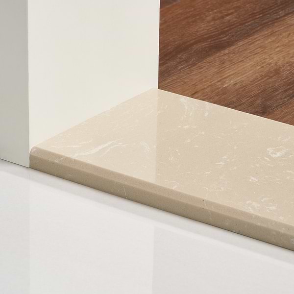 Light Beige 6x36 Engineered Stone Threshold Saddle