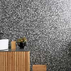 True Terrazzo Domino Gray 16x16 Polished Terrazzo Tile; in Gray, Black, White Cement Base with Stone Chips (Terrazzo); for Backsplash, Bathroom Floor, Bathroom Wall, Commercial Floor, Floor Tile, Kitchen Floor, Kitchen Wall, Outdoor Floor, Outdoor Wall, Shower Floor, Shower Wall, Wall Tile; in Style Ideas Classic, Contemporary, Industrial, Mid Century, Modern, Transitional; released 2025; new, trends