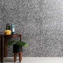 True Terrazzo Porfido Gray 16x16 Polished Terrazzo Tile True Terrazzo Porfido Gray 16x16 Polished Terrazzo Tile