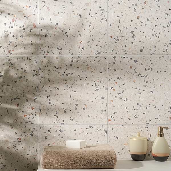 True Terrazzo Sonora Beige 16x16 Polished Terrazzo Tile