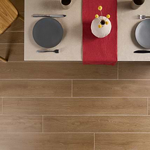 Oaktree Elegant Dark Brown 7x60 XL Wood Look Matte Porcelain Tile