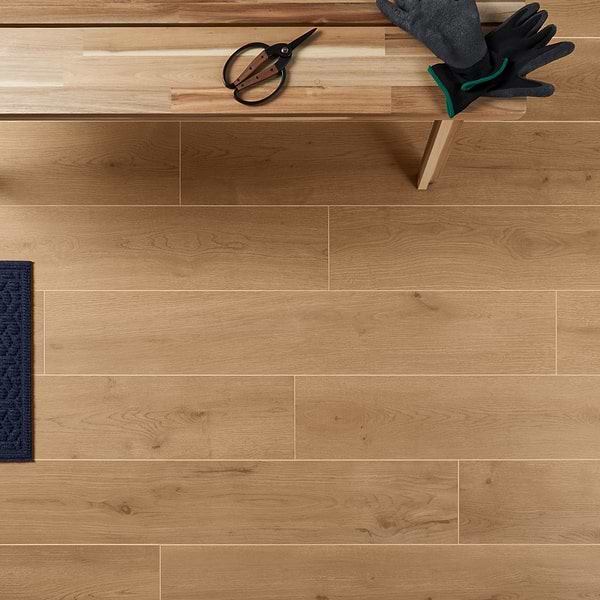 Oaktree Natural Brown 8x48 Wood Look Matte Porcelain Tile