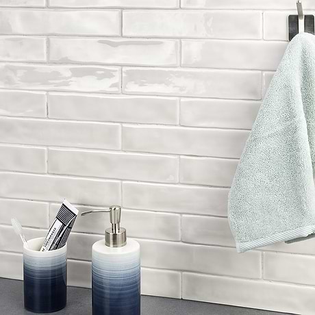 Ceramic Subway Tile for Backsplash,Kitchen Wall,Bathroom Wall,Shower Wall