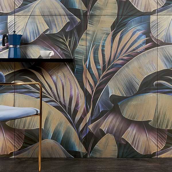 Monet Temptation Multicolor 24x48 Artisan Decor Matte Porcelain Wall Tile