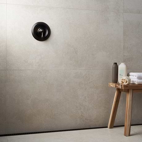 Saint Remy Avorio White 3D Textured Veining 24x48 Semi-Polished Porcelain Tile