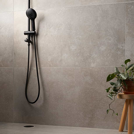 Saint Remy Grigio Gray 3D Textured Veining 24x48 Semi-Polished Porcelain Tile