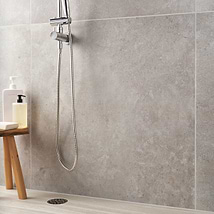 Saint Remy Grigio Gray 3D Textured Veining 36x36 Semi-Polished Porcelain Tile