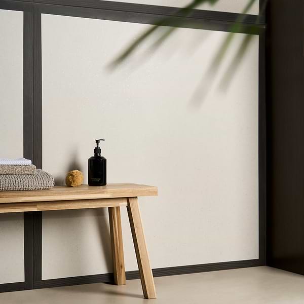 Hikari Frame Chalk White 48x48 Matte Porcelain Tile