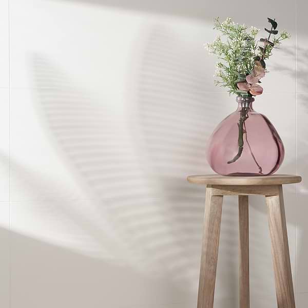 Reverb White 12x36 Matte Ceramic Tile