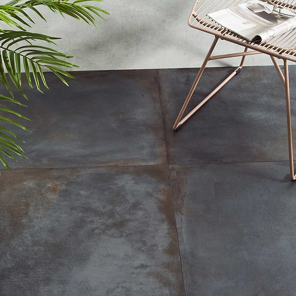 Angela Harris Flatiron Black 24x48 Matte Porcelain Tile