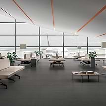 NewTech Antracite Gray 24x24 Double Loaded Matte Porcelain Tile
