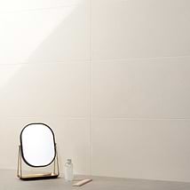 NewTech Bianco White 12x24 Double Loaded Polished Porcelain Tile