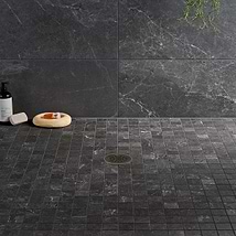 ZenTech Graphite Gray 2x2 Matte Porcelain Mosaic Tile