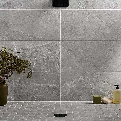 ZenTech Silver Gray 12x24 Matte Porcelain Tile
