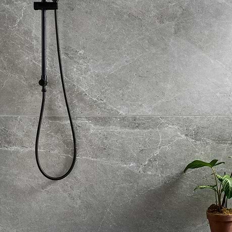 ZenTech Silver Gray 24x48 Matte Porcelain Tile