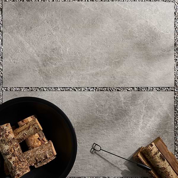 ZenTech Silver Gray 24x48 Matte Porcelain 2CM Outdoor Paver