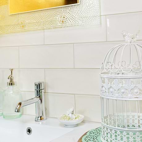 Ceramic Subway Tile for Backsplash,Kitchen Wall,Bathroom Wall,Shower Wall