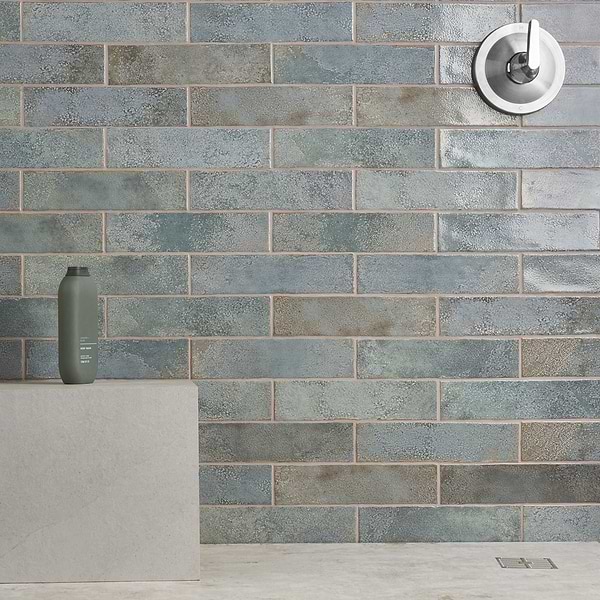 Kalay Green 3x12 Glossy Ceramic Tile