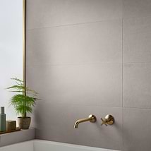 Stoneside Linen Warm Gray 12x36 Matte Ceramic Tile