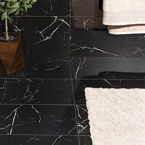 Marble Tech Port Laurent 12x24 Matte Marble Look Porcelain Tile