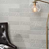 Texstone Deco Gris Gray 4x19 Matte Porcelain Subway Tile