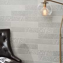 Texstone Deco Gris Gray 4x19 Matte Porcelain Subway Tile
