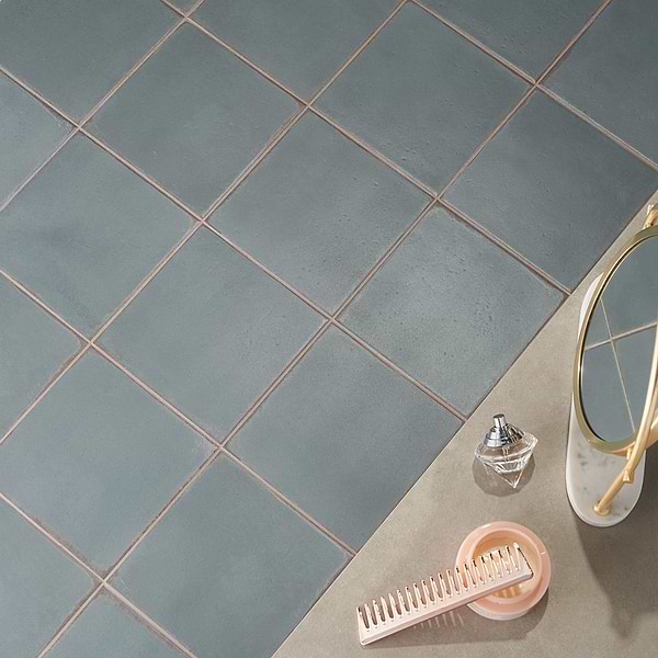 Los Lunas Blue 8x8 Matte Porcelain Tile