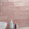 Los Lunas Rose Pink 4x12 Polished Ceramic Tile