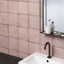 Los Lunas Pink Rose 8x8 Matte Porcelain Tile