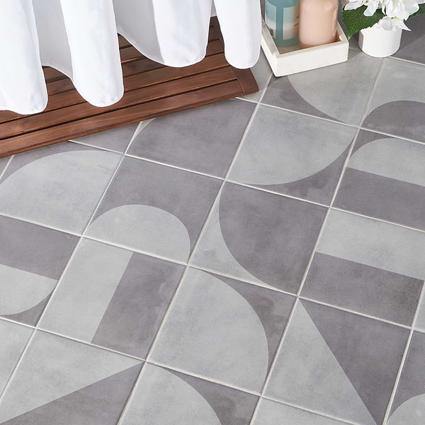 Brando Dark Gray 8x8 Matte Porcelain Tile
