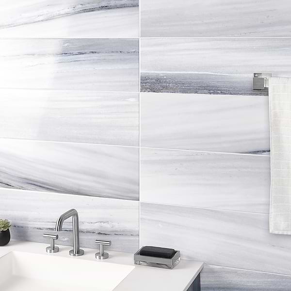 Everest Blue 8x24 Polished Ceramic Tile