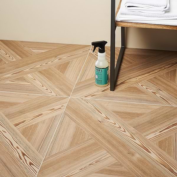Barberry Decor Miele 24x24 Matte Wood Look Porcelain Floor and Wall Tile