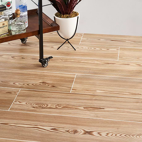 Wood Look Porcelain Tile for Backsplash,Kitchen Floor,Kitchen Wall,Bathroom Floor,Bathroom Wall,Shower Wall,Outdoor Floor,Outdoor Wall,Commercial Floor
