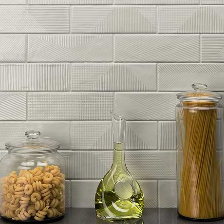 Ceramic Subway Tile for Backsplash,Kitchen Wall,Bathroom Wall,Shower Wall