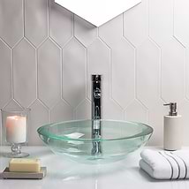 Aliante White 4x12 Picket Matte Porcelain Tile