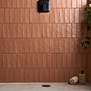 Montauk Terracotta 2x8 Mixed Finish Ceramic Subway Tile