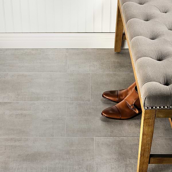 Concrete Look Porcelain Tile for Backsplash