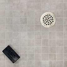 Basic Cement Silver 2x2 Matte Porcelain Mosaic Tile