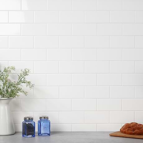 Ceramic Subway Tile for Backsplash,Kitchen Wall,Bathroom Wall,Shower Wall