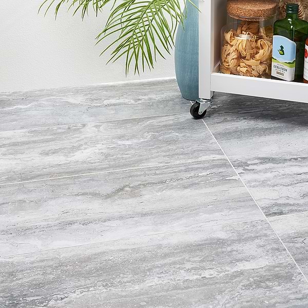 Basic Travertine Sky 12x24 Matte Porcelain Tile