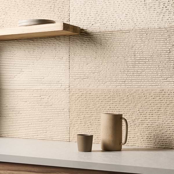 Rakestone Carved Split Porto Beige 12x24 Textured Honed Limestone Stone Tile