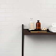 Kiln White 3x9 Matte Porcelain Subway Tile