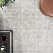 Ristretto Smoke Gray 2x2 Matte Porcelain Mosaic Tile