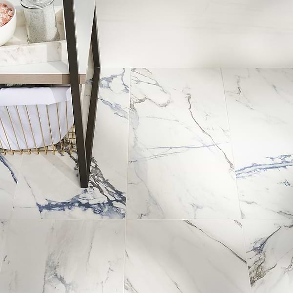 Calacatta Azur 12x24 Matte Porcelain Tile