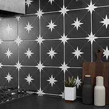 Tau Nero 9x9 Matte Porcelain Tile