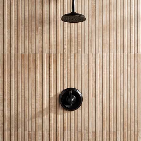 Kenridge Ribbon Maple Brown 24x48 Wood Look Matte Porcelain Tile